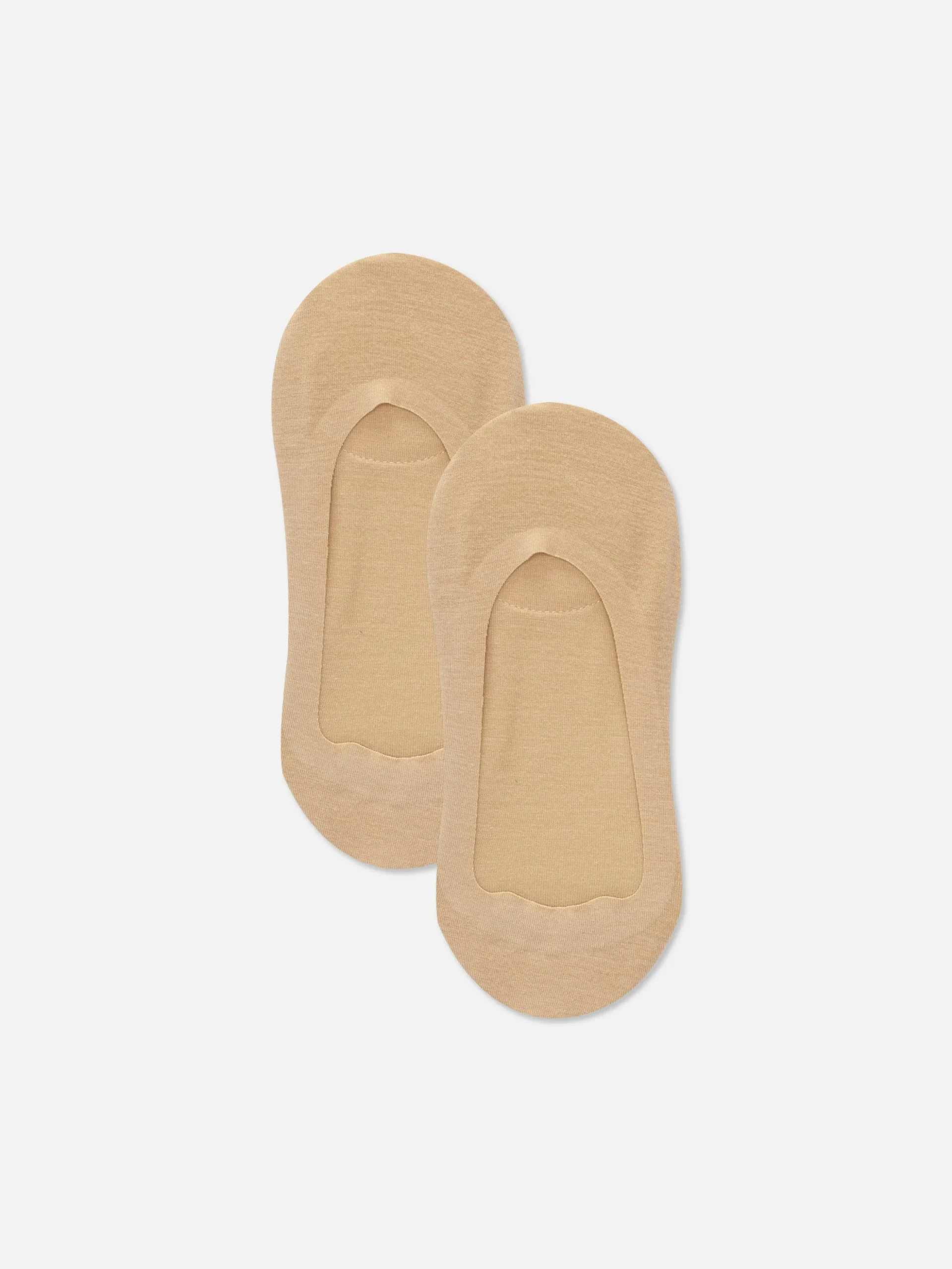 Pack De 2 Pares De Calcetines Invisibles Acolchados