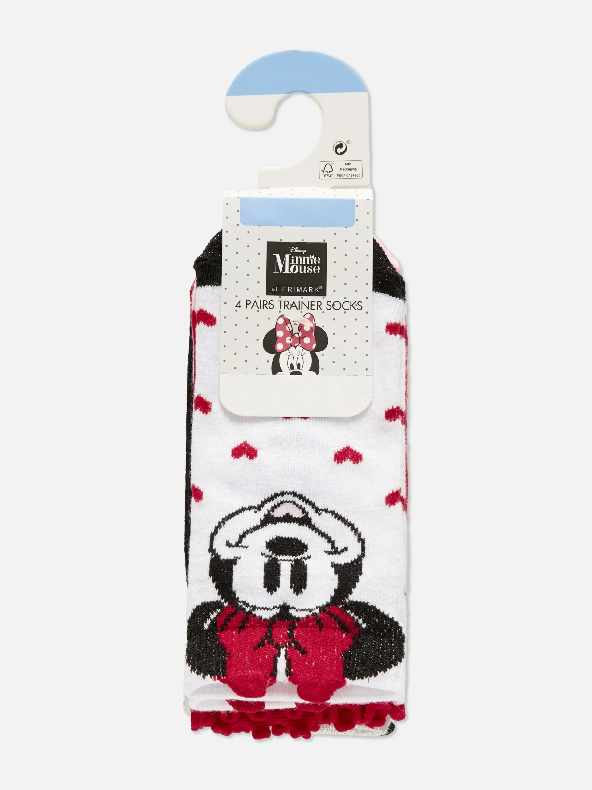 Pack De 4 Pares De Calcetines Deportivos De Disney