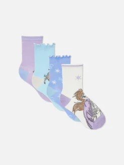 Pack De 4 Pares De Calcetines Bajos De Frozen