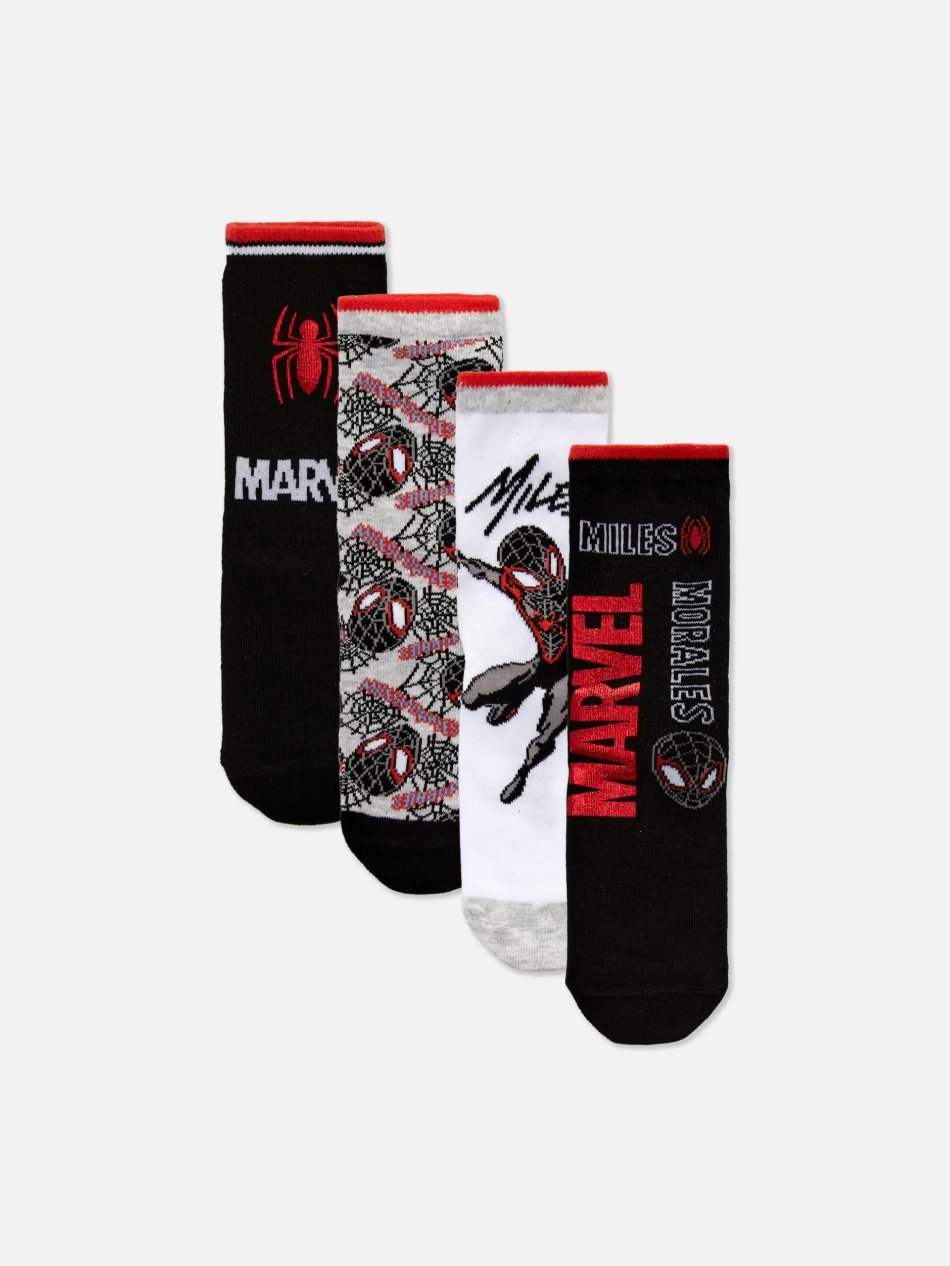 Pack De 4 Pares De Calcetines Bajos De Marvel