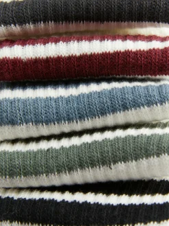 Pack De 5 Pares De Calcetines Deportivos A Rayas