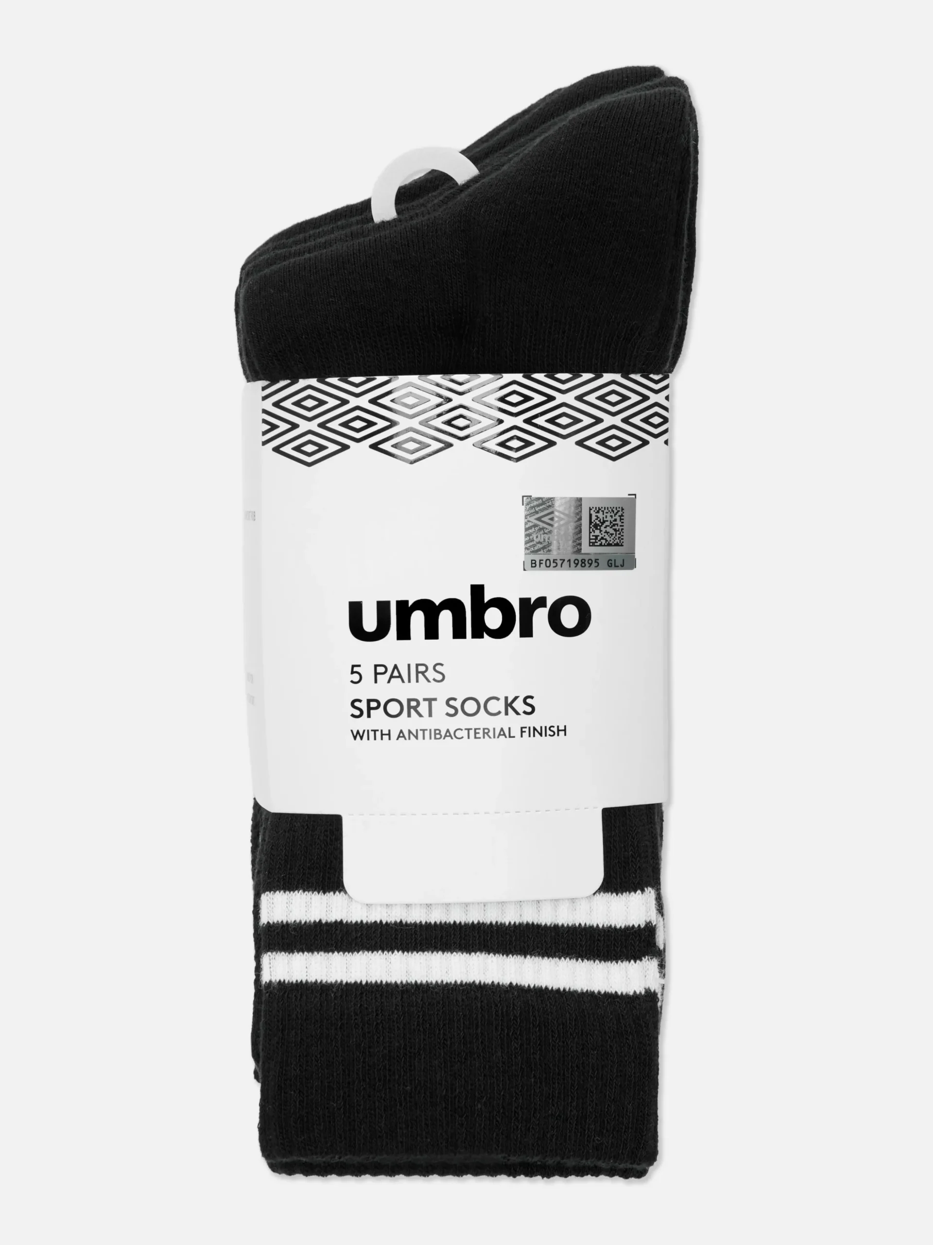 Pack De 5 Pares De Calcetines Deportivos Altos Umbro