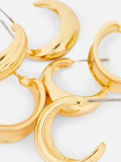 Pack De 3 Pendientes De Aro Surtidos