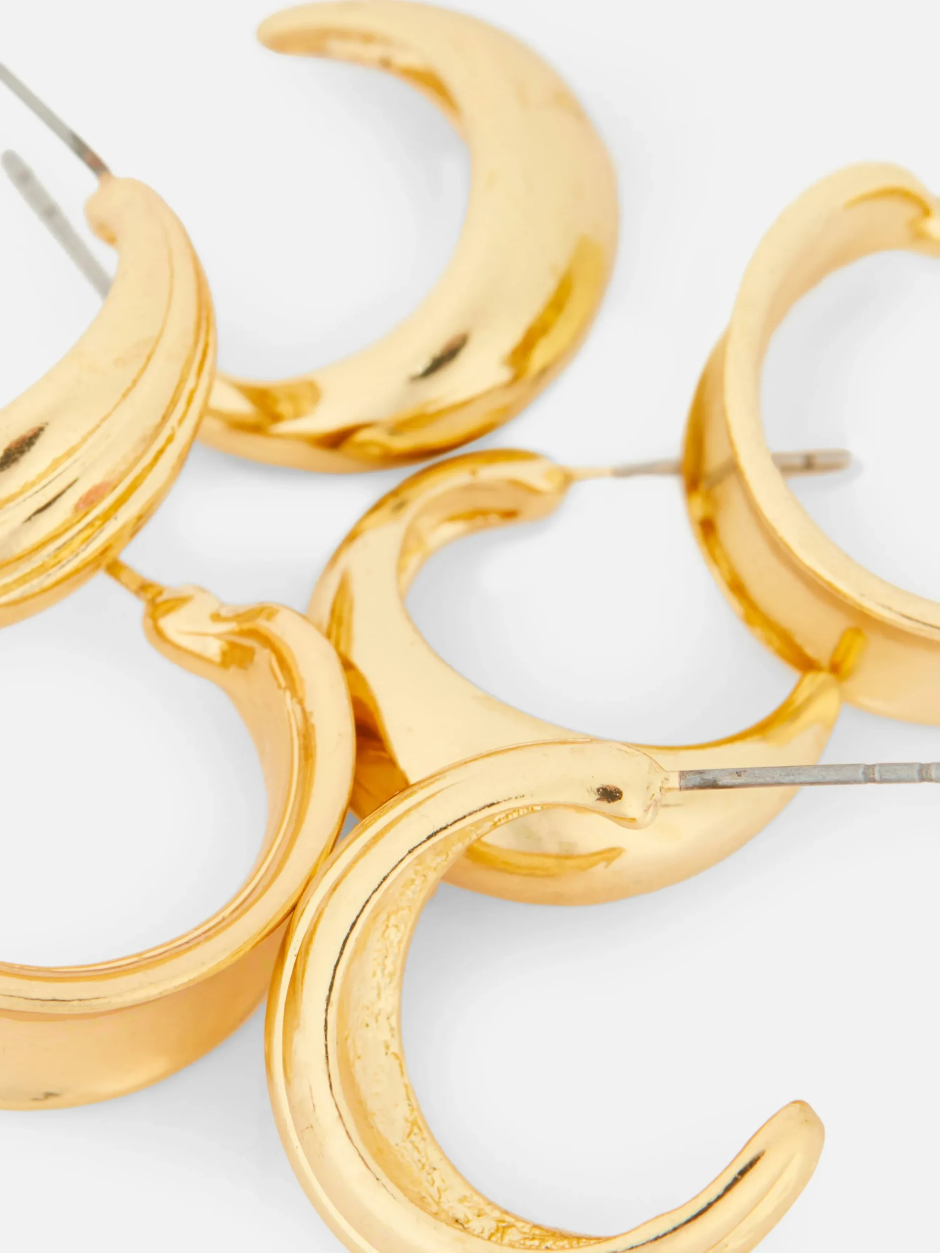 Pack De 3 Pendientes De Aro Surtidos