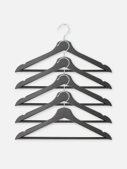 Pack De 5 Perchas De Madera