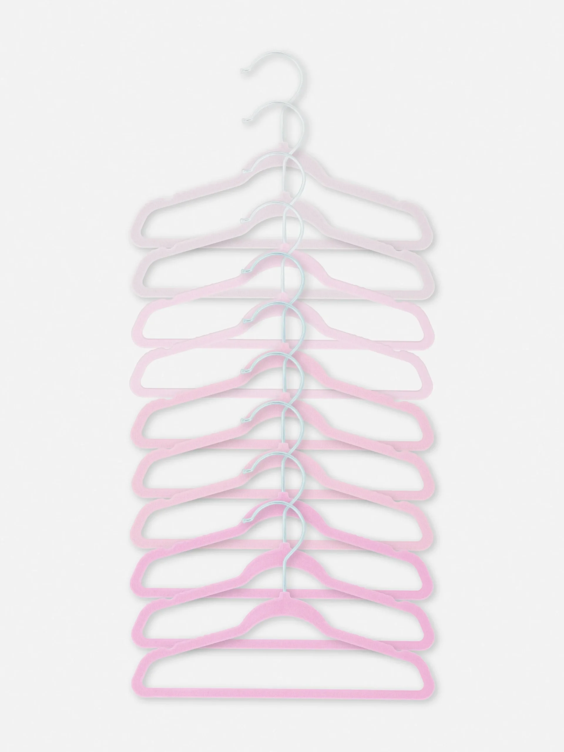 Pack De 10 Perchas Para Ropa De Bebé