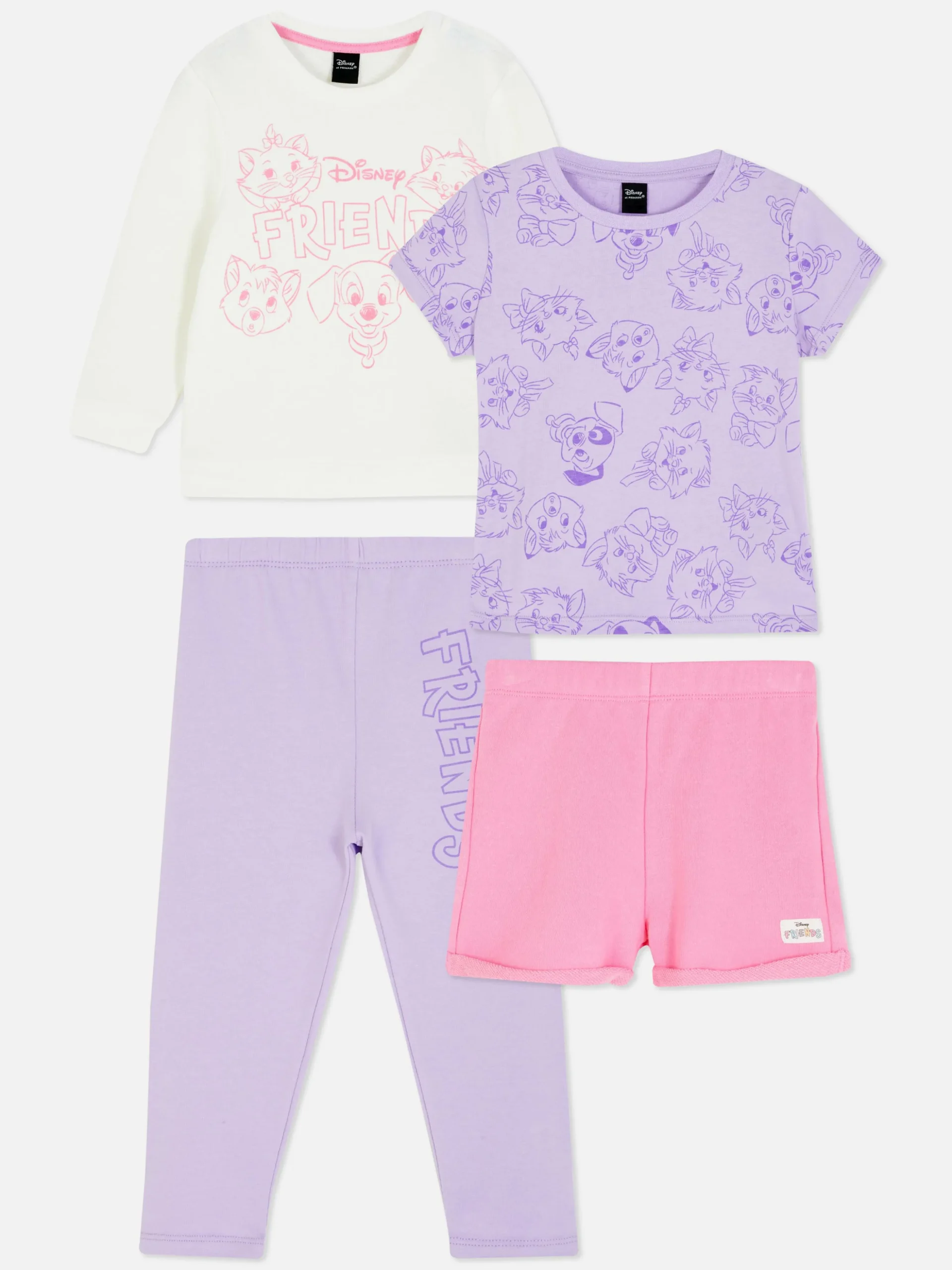 Pack De 2 Pijamas Con Personajes De Disney
