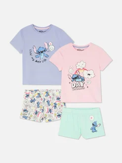Pack De 2 Pijamas Cortos De Lilo Y Stitch De Disney