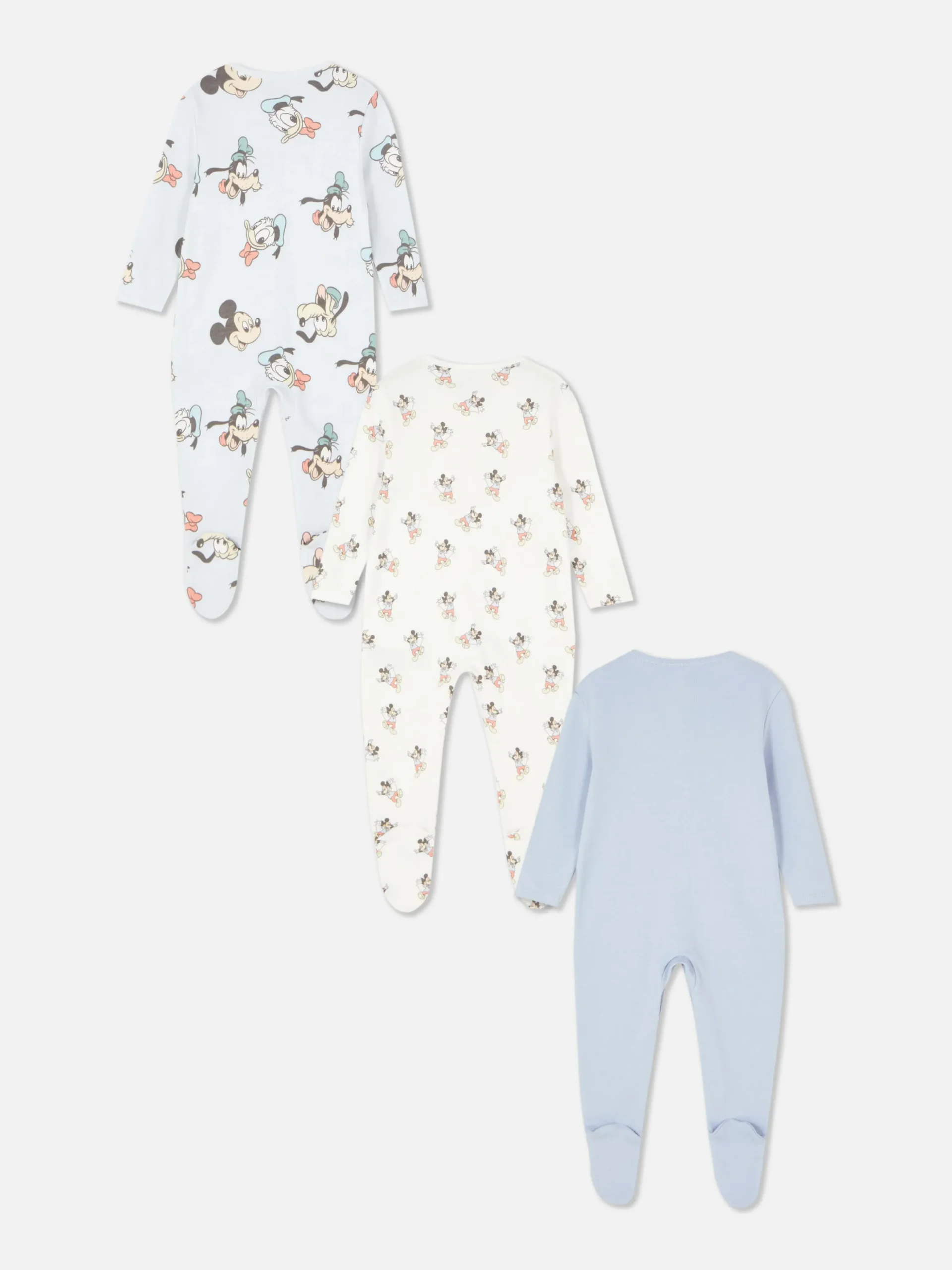 Pack De 3 Pijamas De Mickey Mouse & Friends, Disney