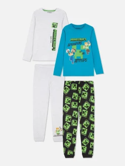 Pack De 2 Pijamas De Minecraft