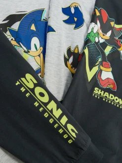 Pack De 2 Pijamas De Sonic, El Erizo, Y Shadow
