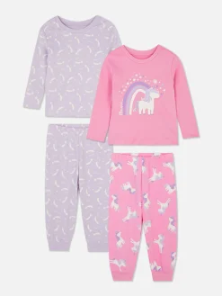 Pack De 2 Pijamas Largos De Diseño Variado