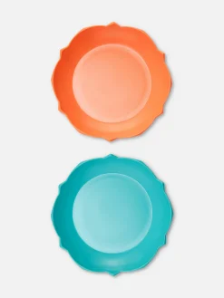 Pack De 2 Platos Auxiliares Retro