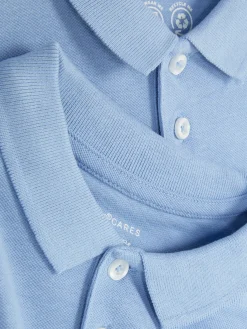 Pack De 2 Polos Escolares Para Niño Pequeño