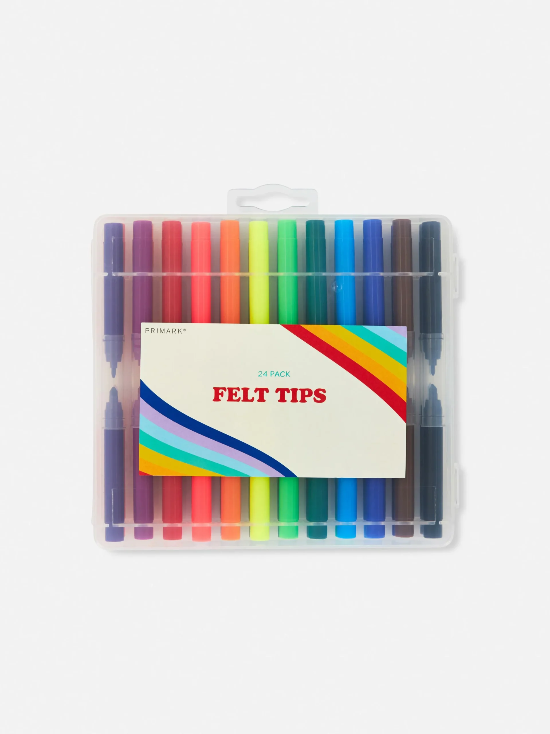 Pack De 24 Rotuladores Con Punta De Fieltro