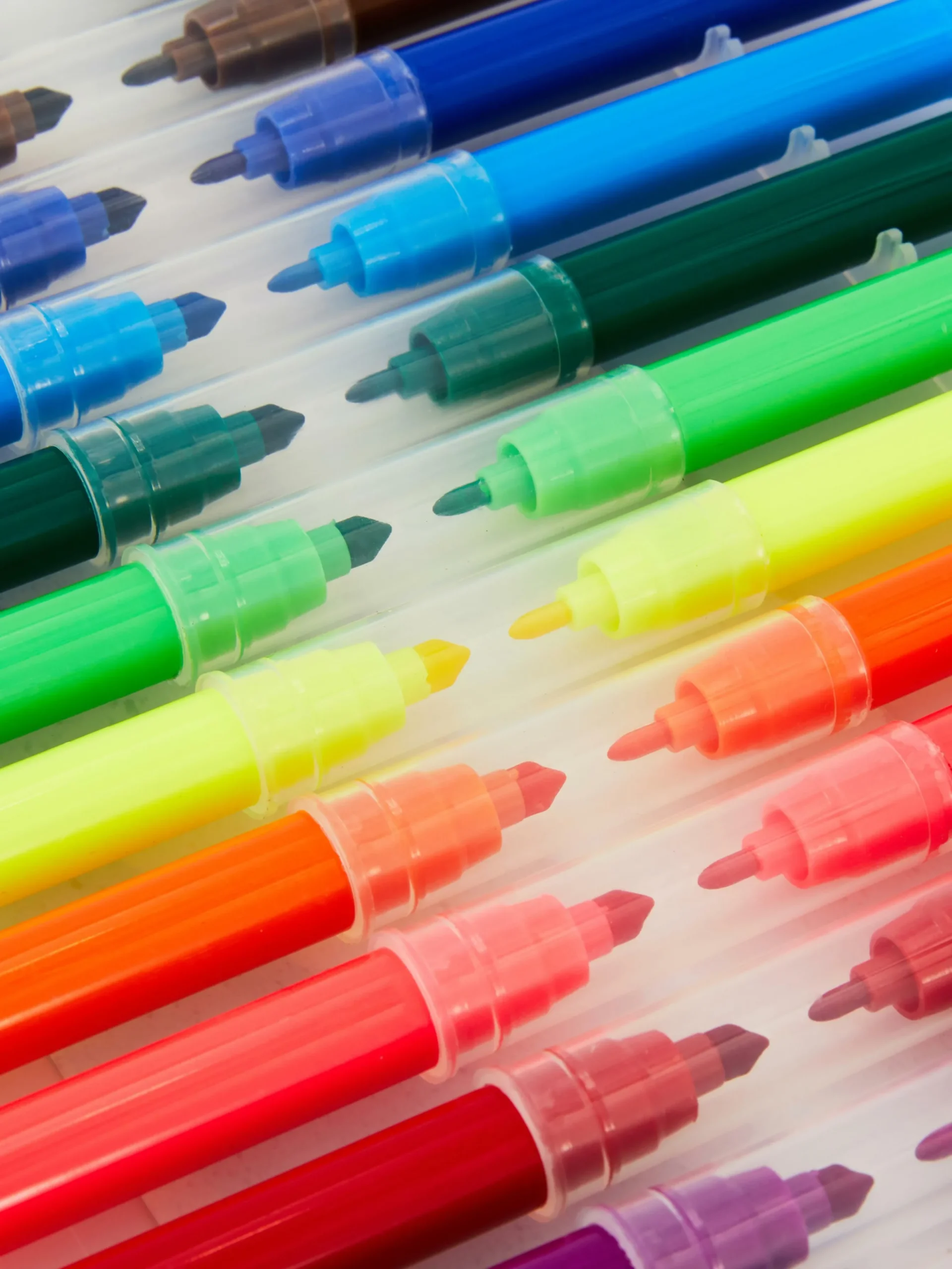 Pack De 24 Rotuladores Con Punta De Fieltro