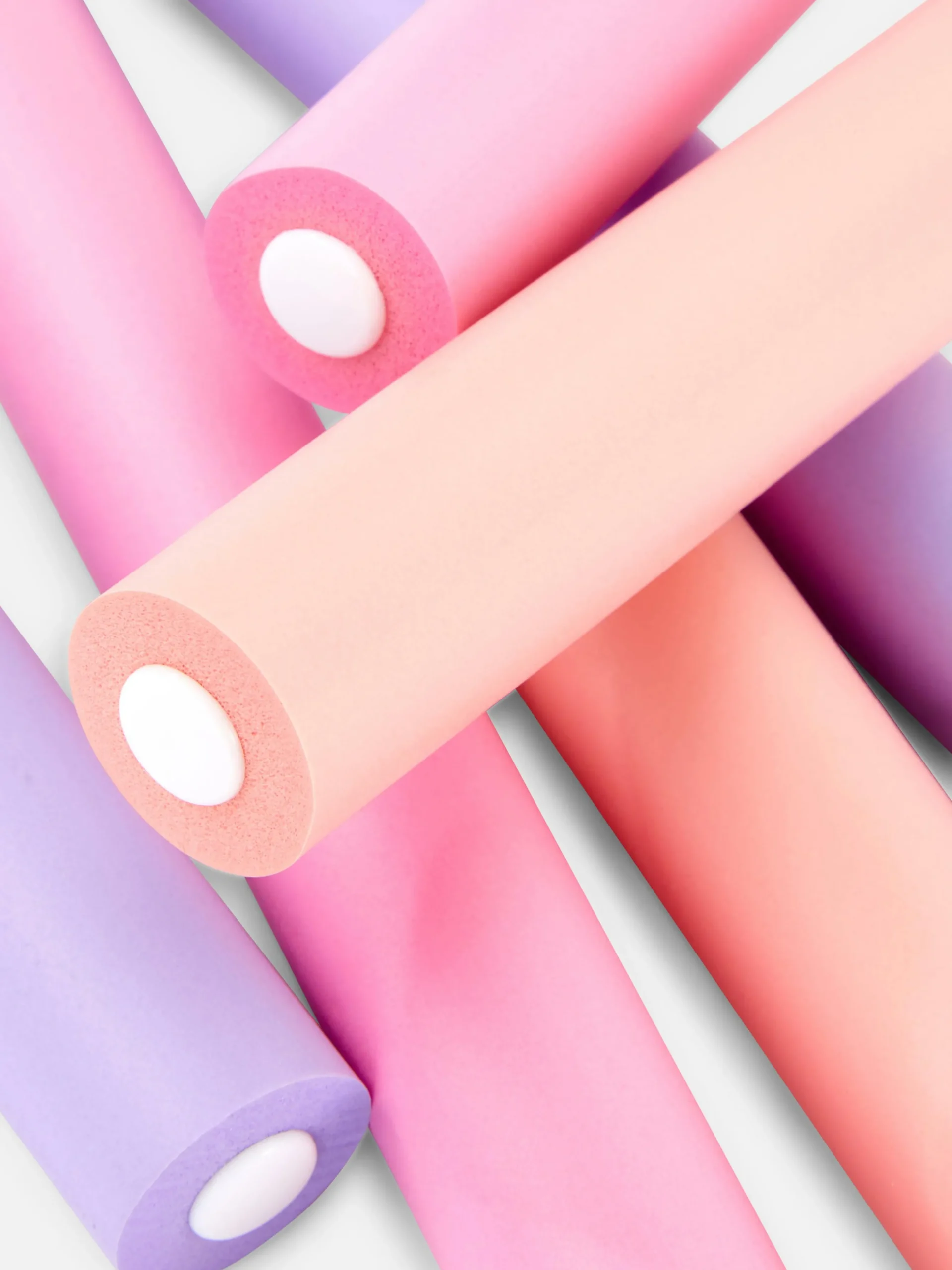 Pack De 6 Rulos De Pelo Grandes Y Flexibles