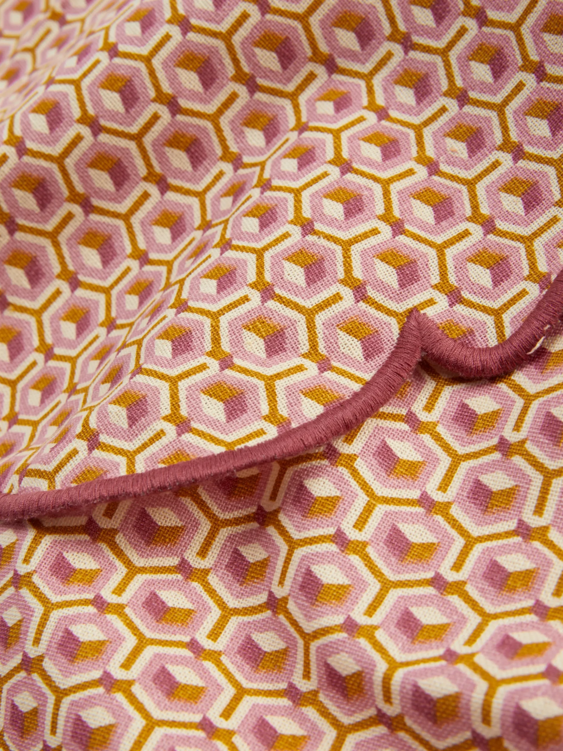 Pack De 2 Servilletas Geométricas Y Festoneadas