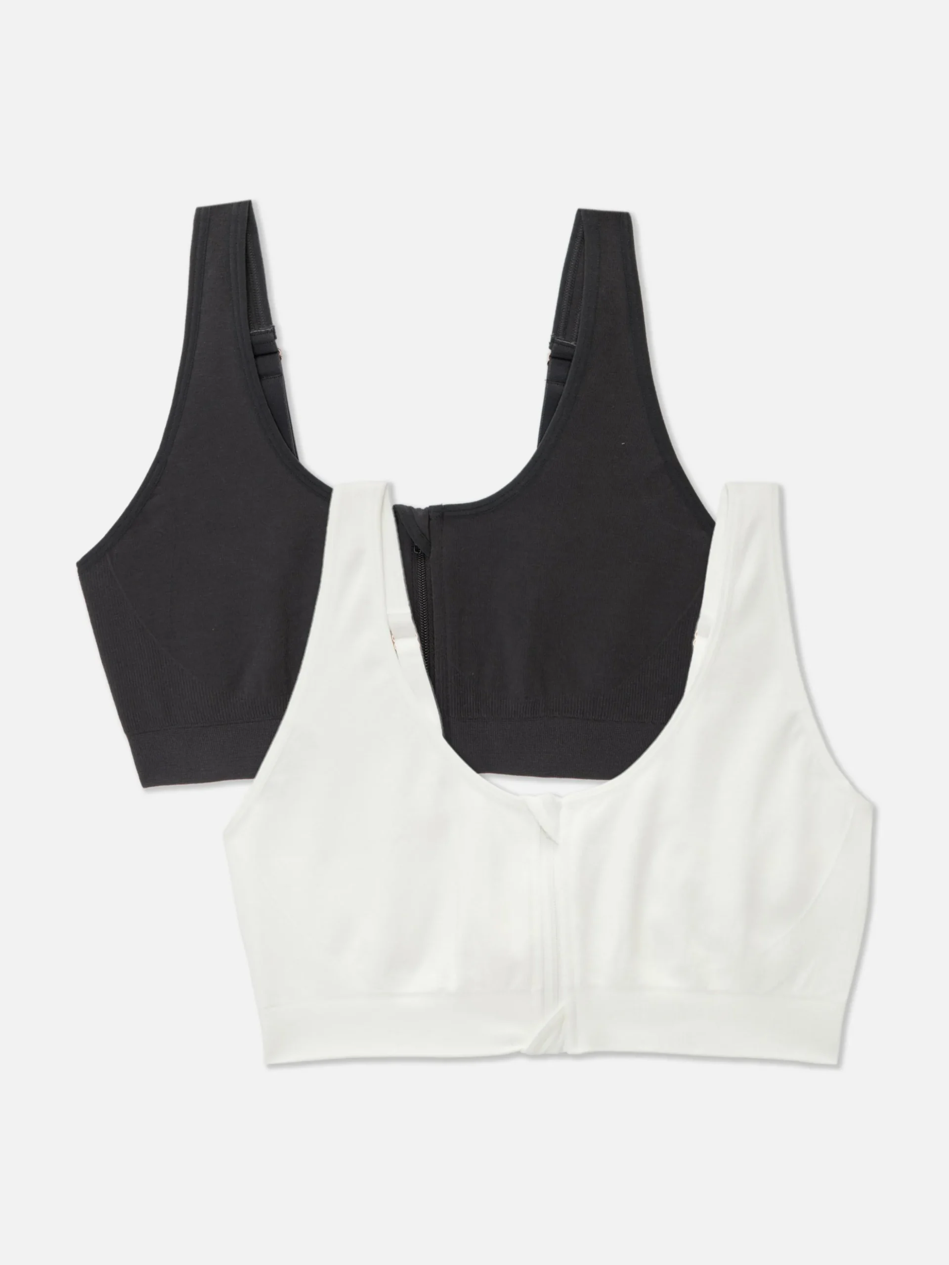 Pack De 2 Sujetadores Postquirúrgicos Con Cremallera