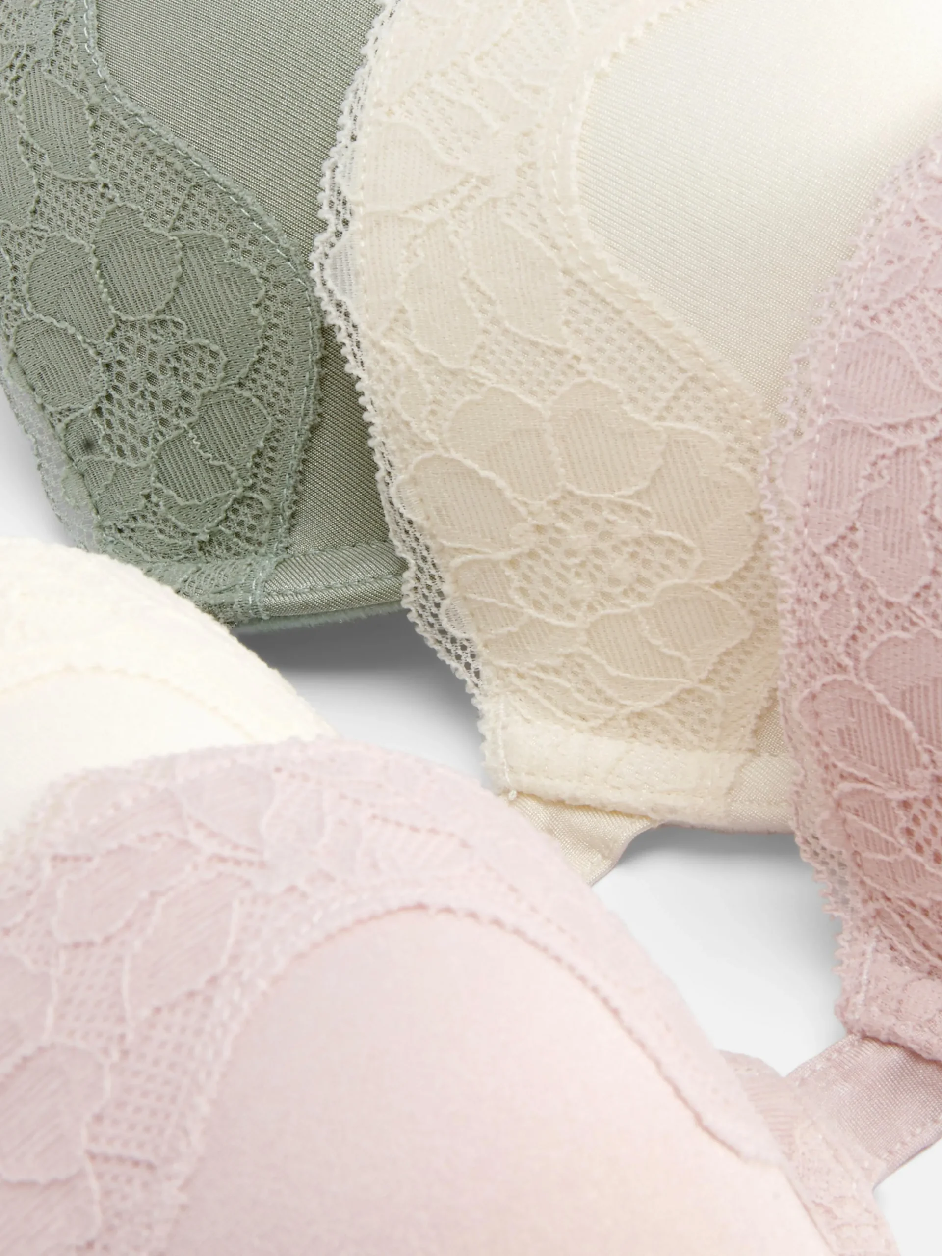 Pack De 3 Sujetadores Push-up De Microfibra