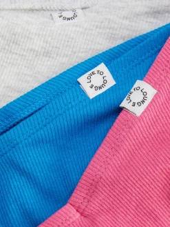 Pack De 3 Tangas Acanalados Miami