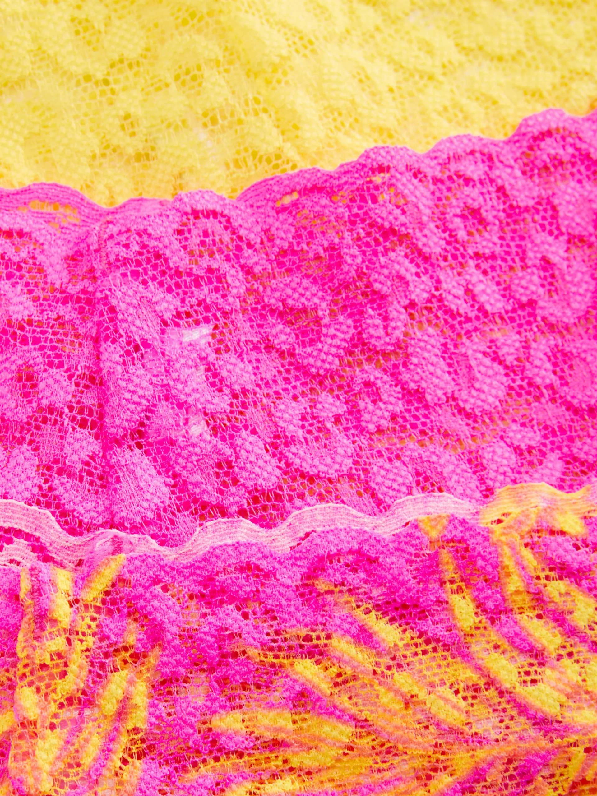 Pack De 3 Tangas Bandeau De Encaje