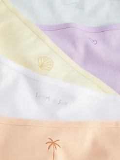 Pack De 5 Tangas Con Estampado Gráfico