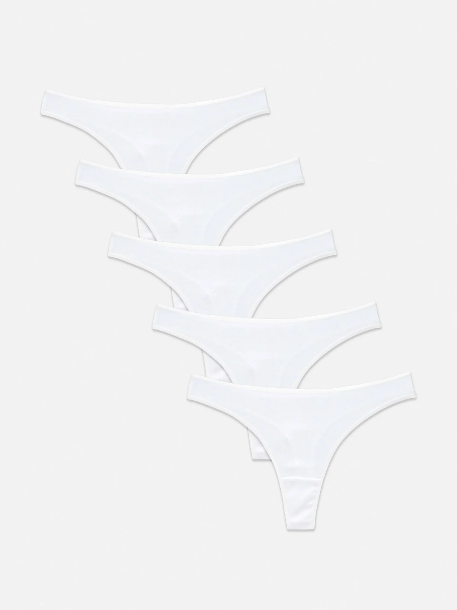 Pack De 5 Tangas De Algodón Básicos