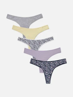 Pack De 5 Tangas Surtidos De Uso Diario