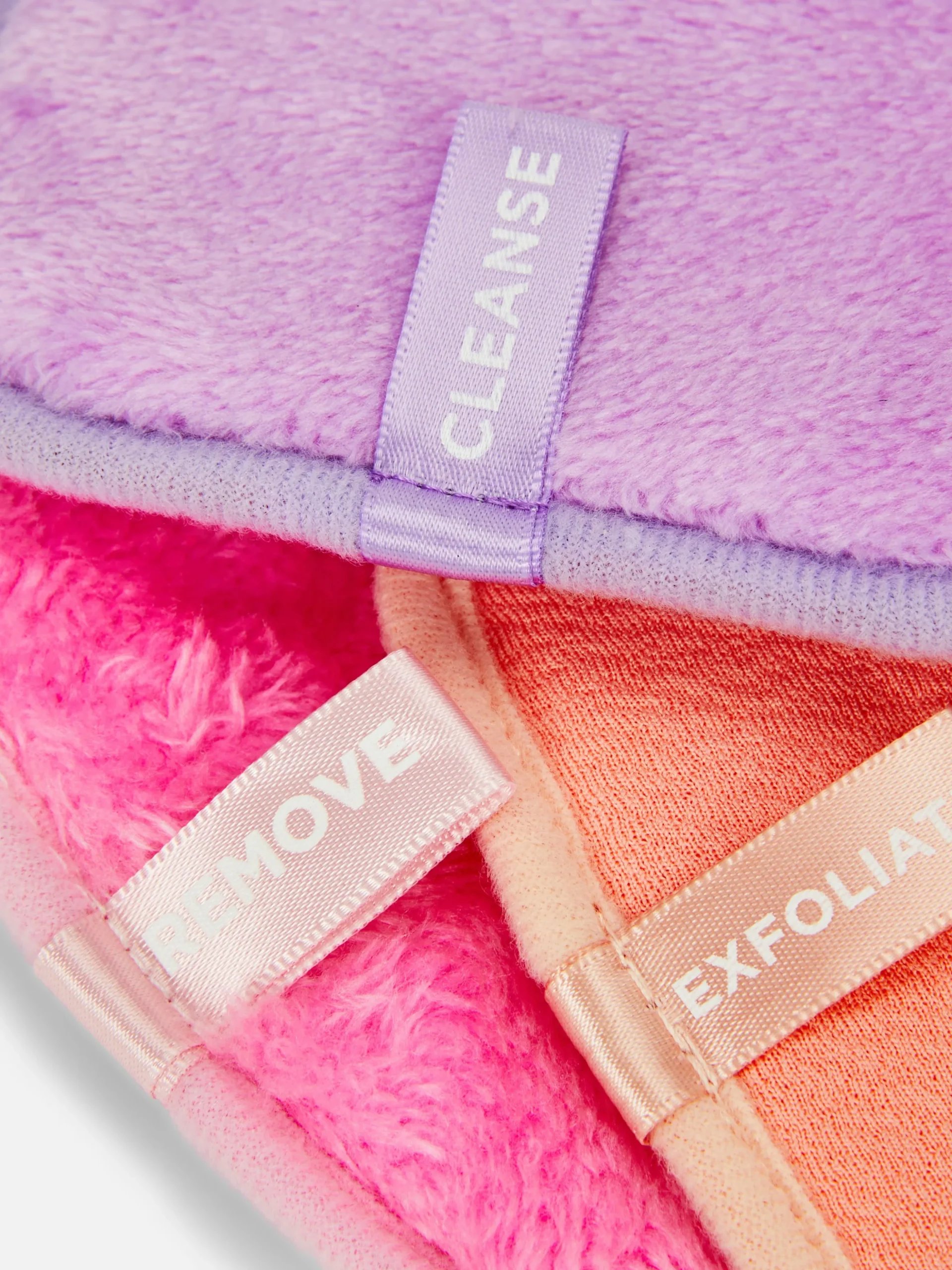 Pack De 3 Toallitas Faciales Con Etiqueta