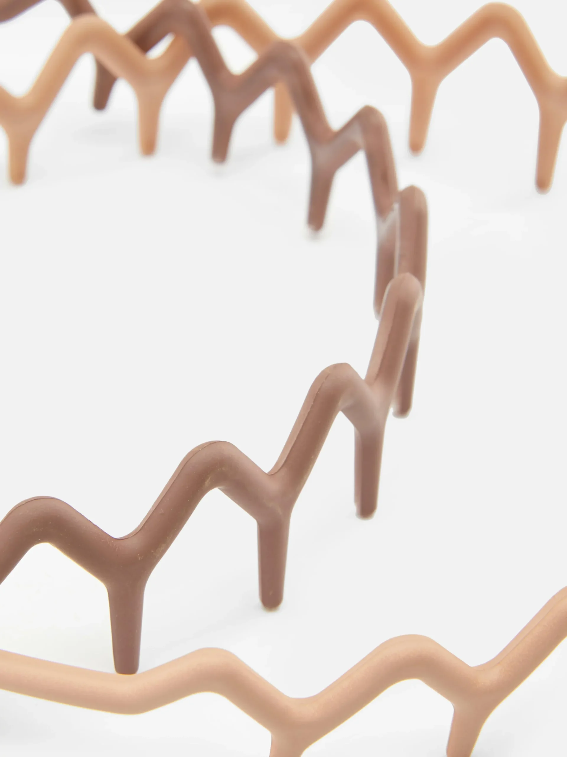 Pack De Dos Diademas En Zigzag