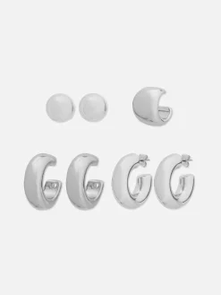 Pack De Pendientes De Aro Y Earcuffs