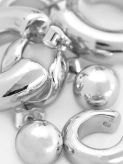 Pack De Pendientes De Aro Y Earcuffs