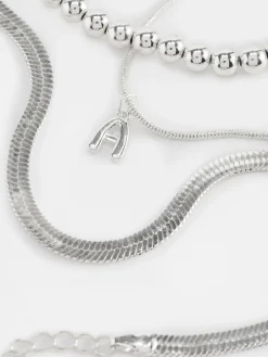 Pack De Tres Tobilleras Con Inicial