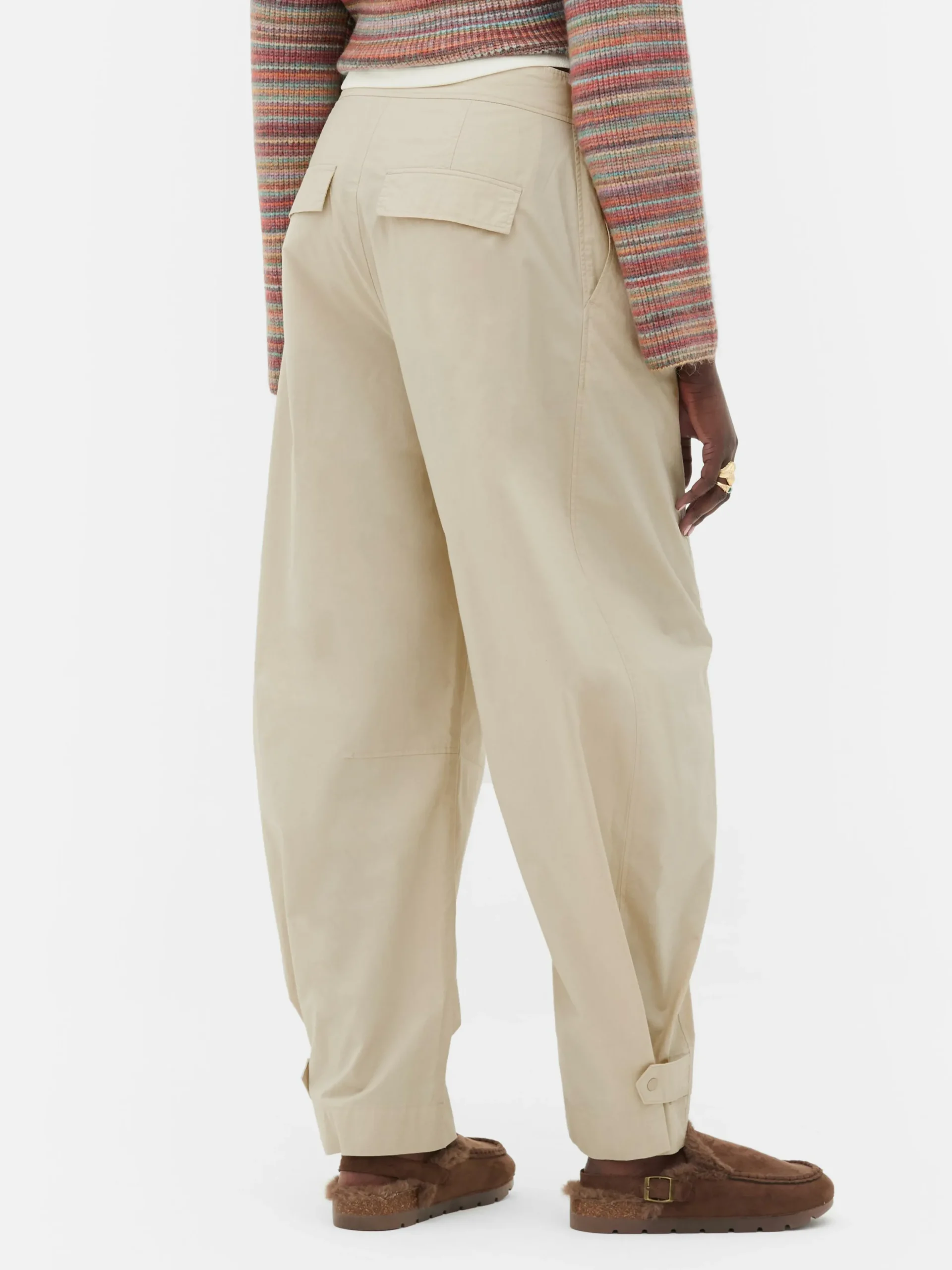 Pantalón Bombacho De Estilo Militar De Rita Ora