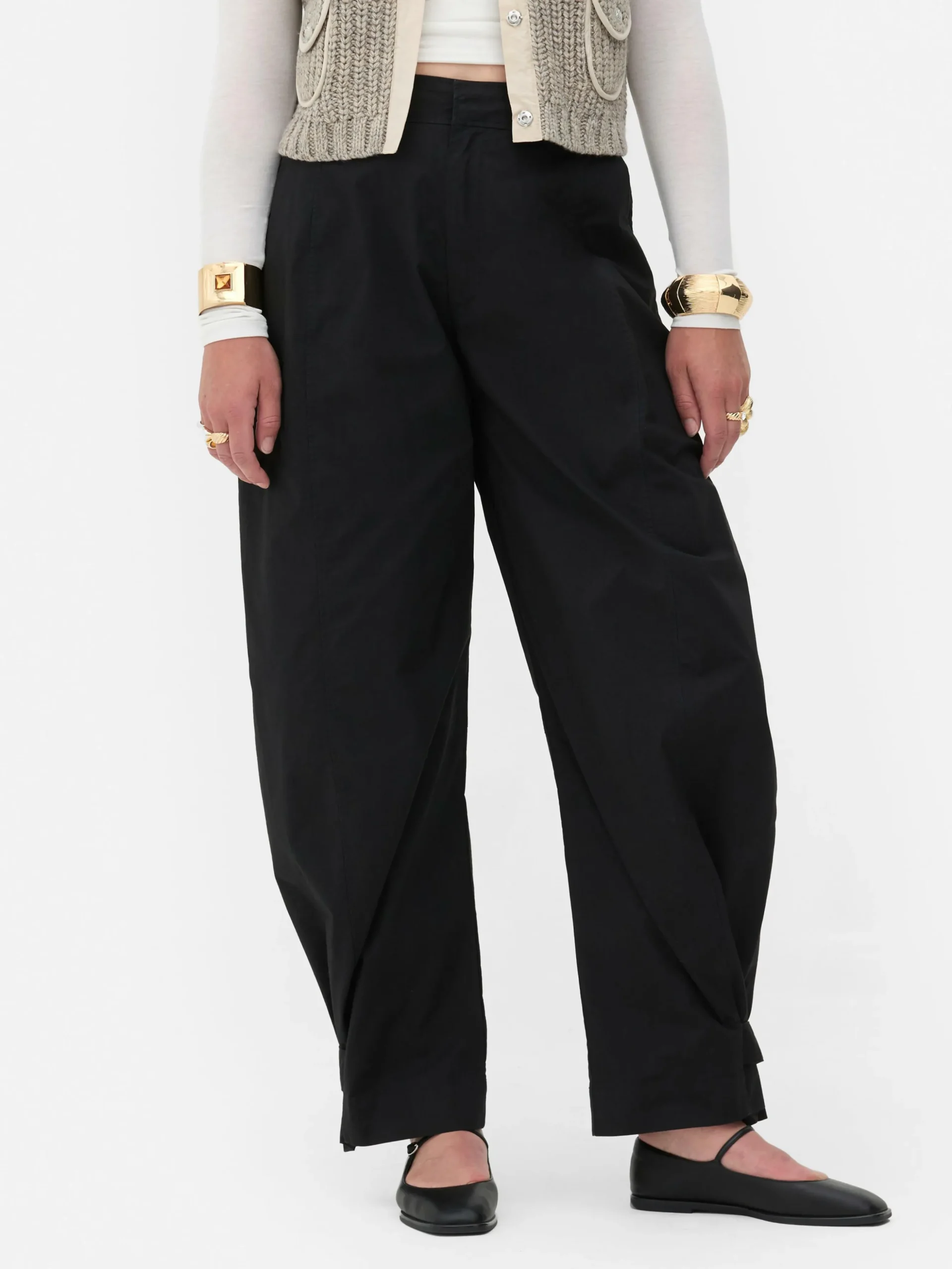 Pantalón Bombacho De Estilo Militar De Rita Ora