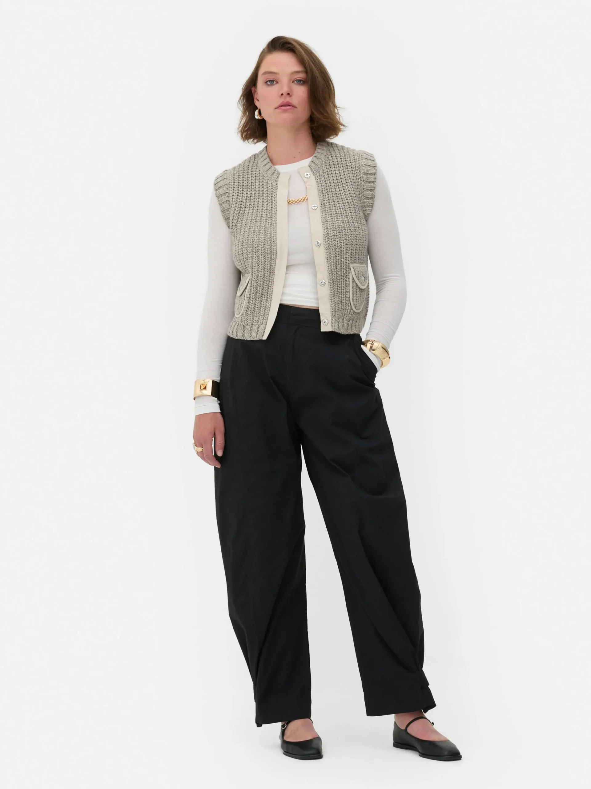 Pantalón Bombacho De Estilo Militar De Rita Ora