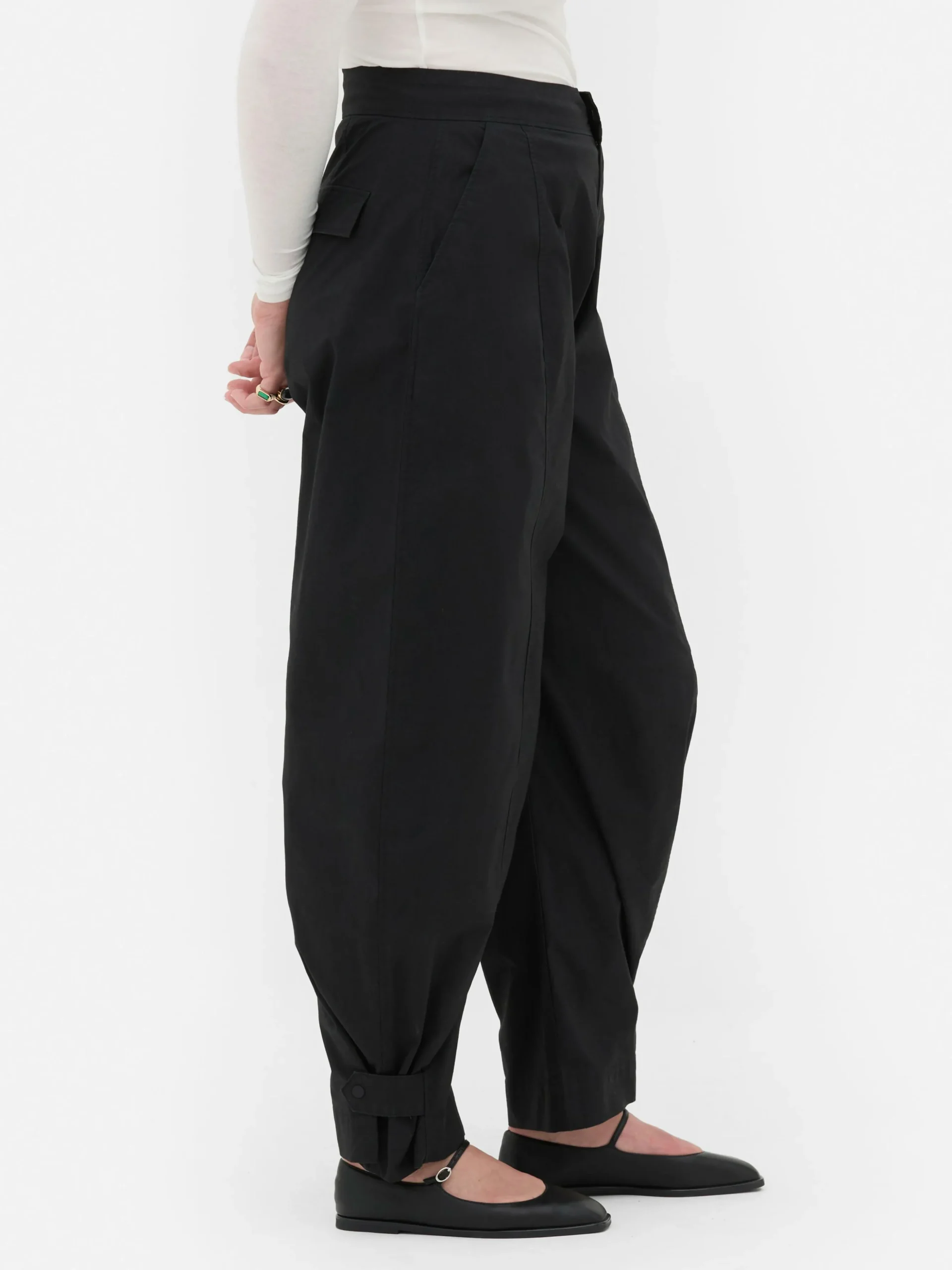 Pantalón Bombacho De Estilo Militar De Rita Ora