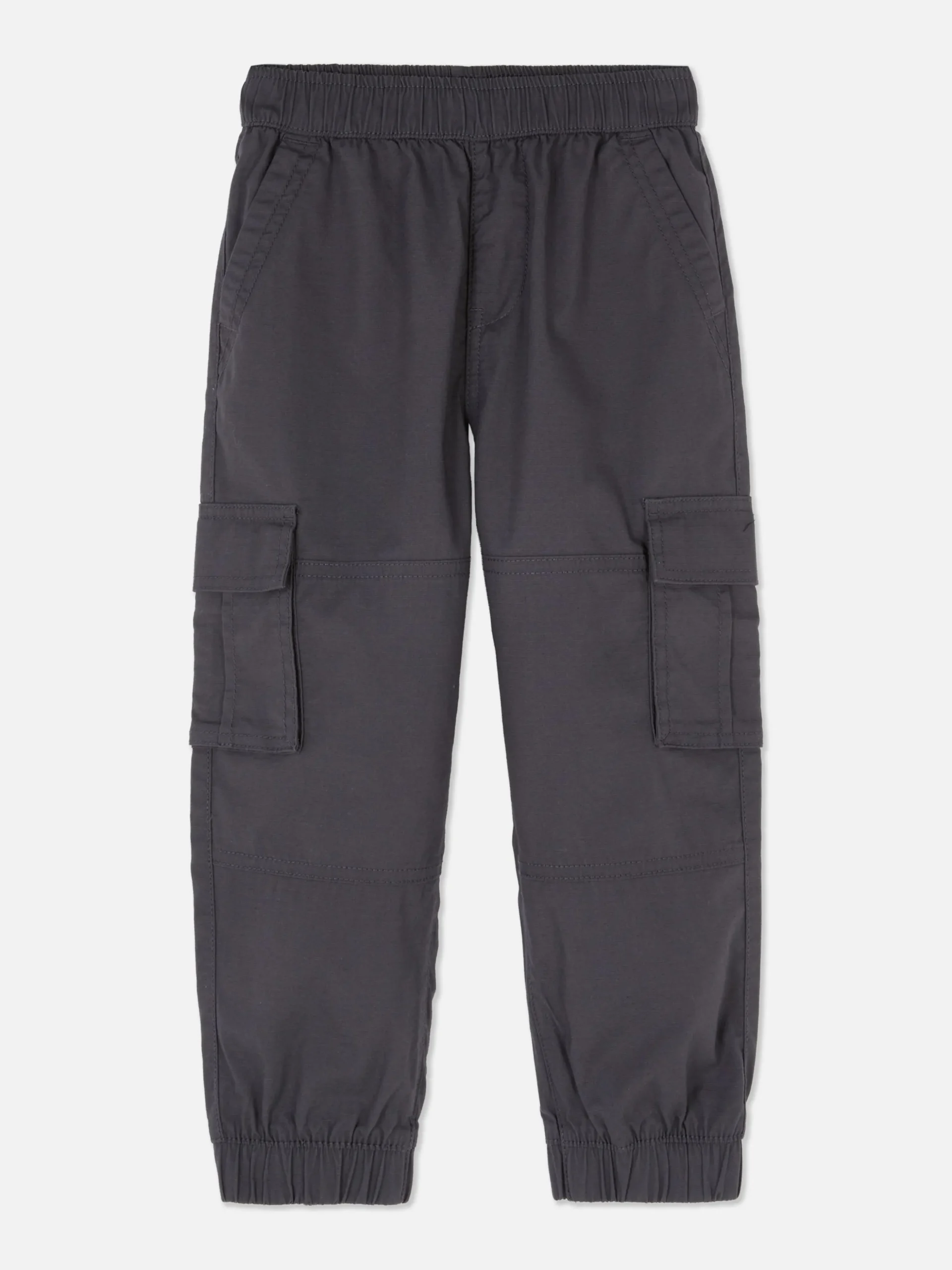 Pantalón Cargo Con Bajos Ajustados