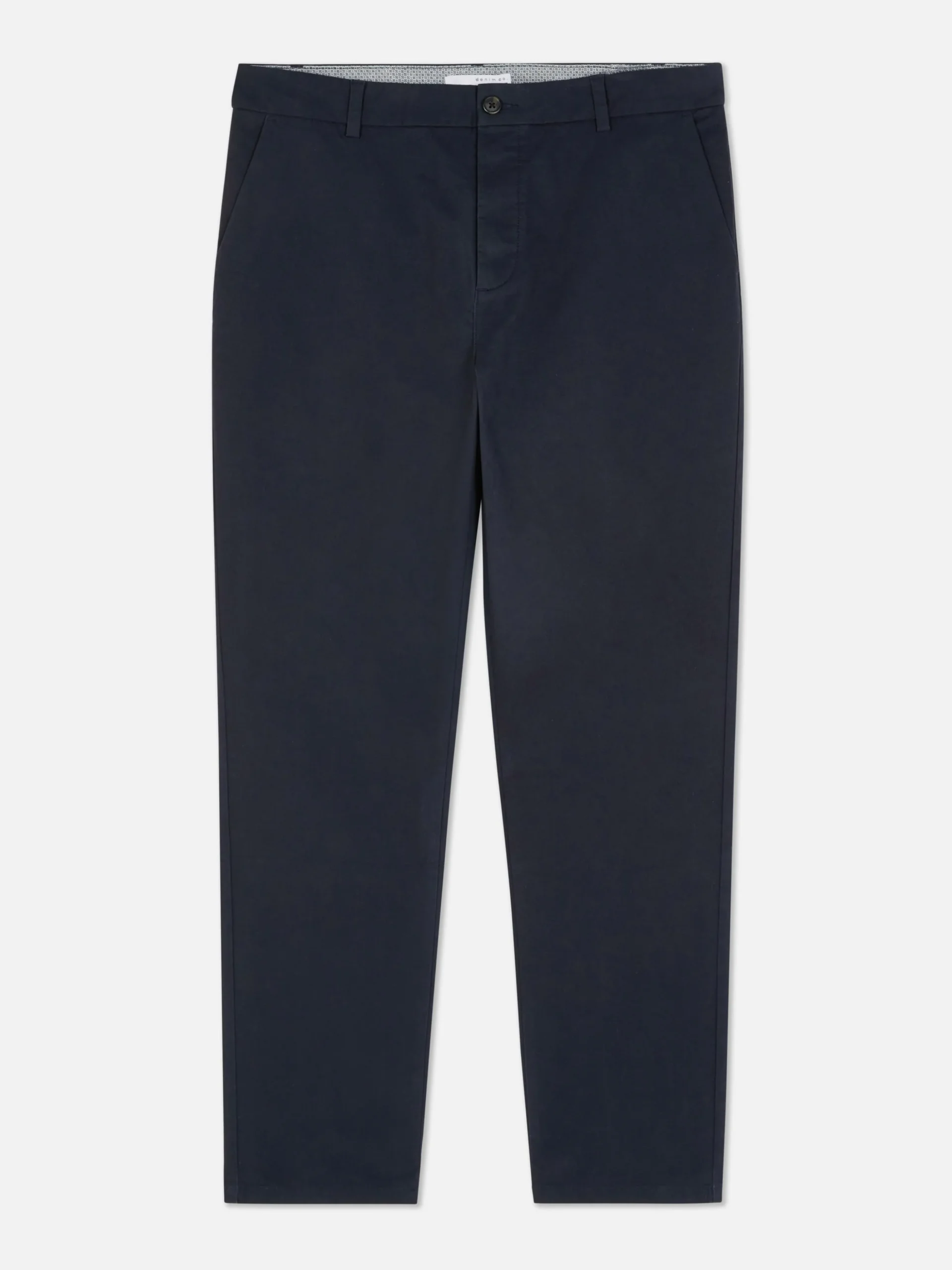 Pantalón Chino Elástico De Pernera Recta