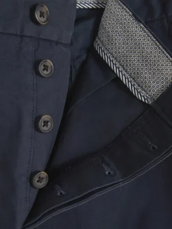 Pantalón Chino Elástico De Pernera Recta