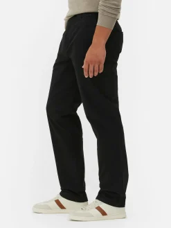 Pantalón Chino Elástico De Pernera Recta