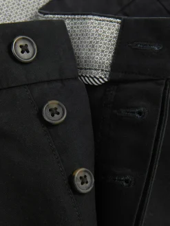 Pantalón Chino Elástico De Pernera Recta