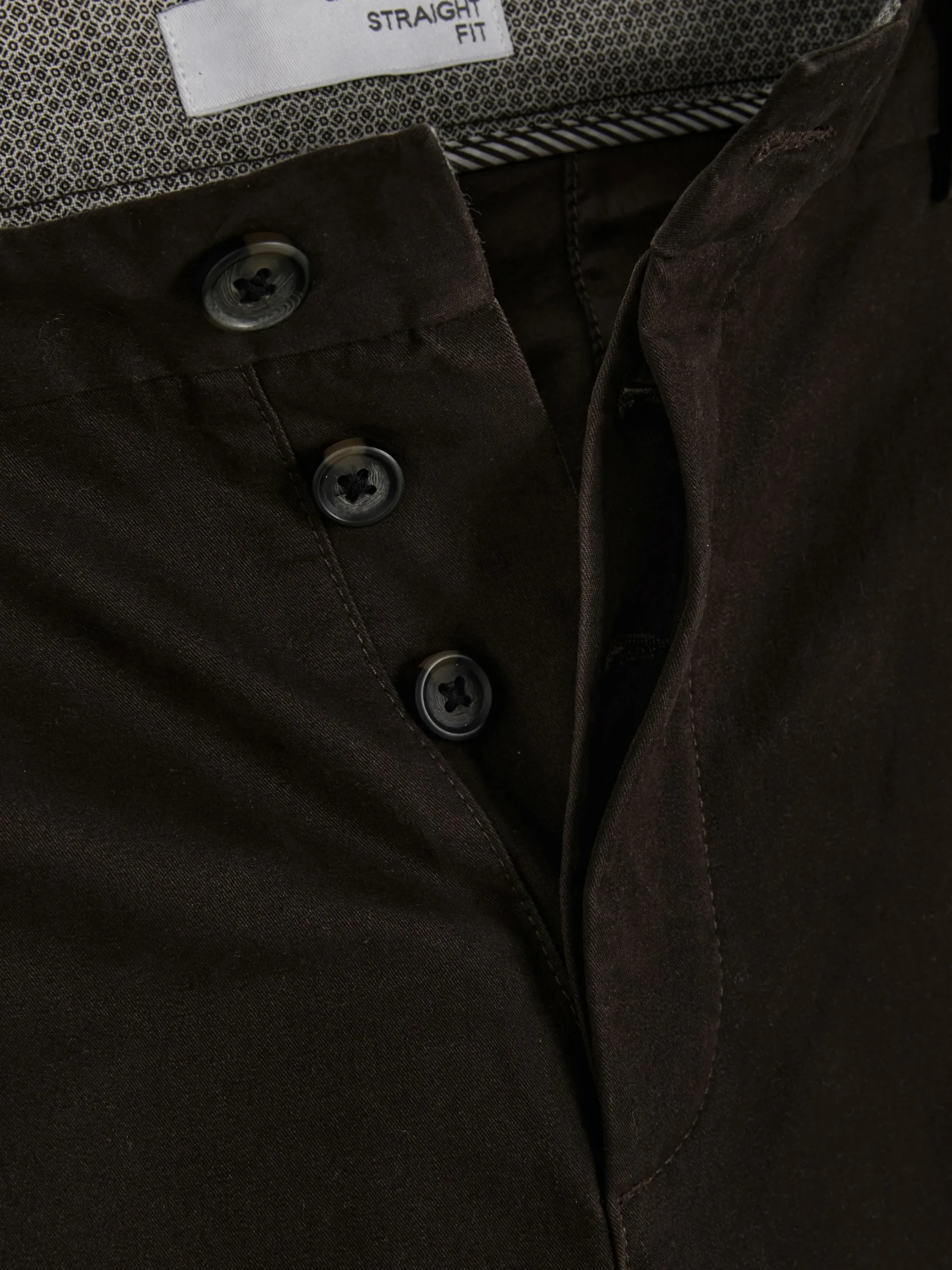 Pantalón Chino Elástico De Pernera Recta