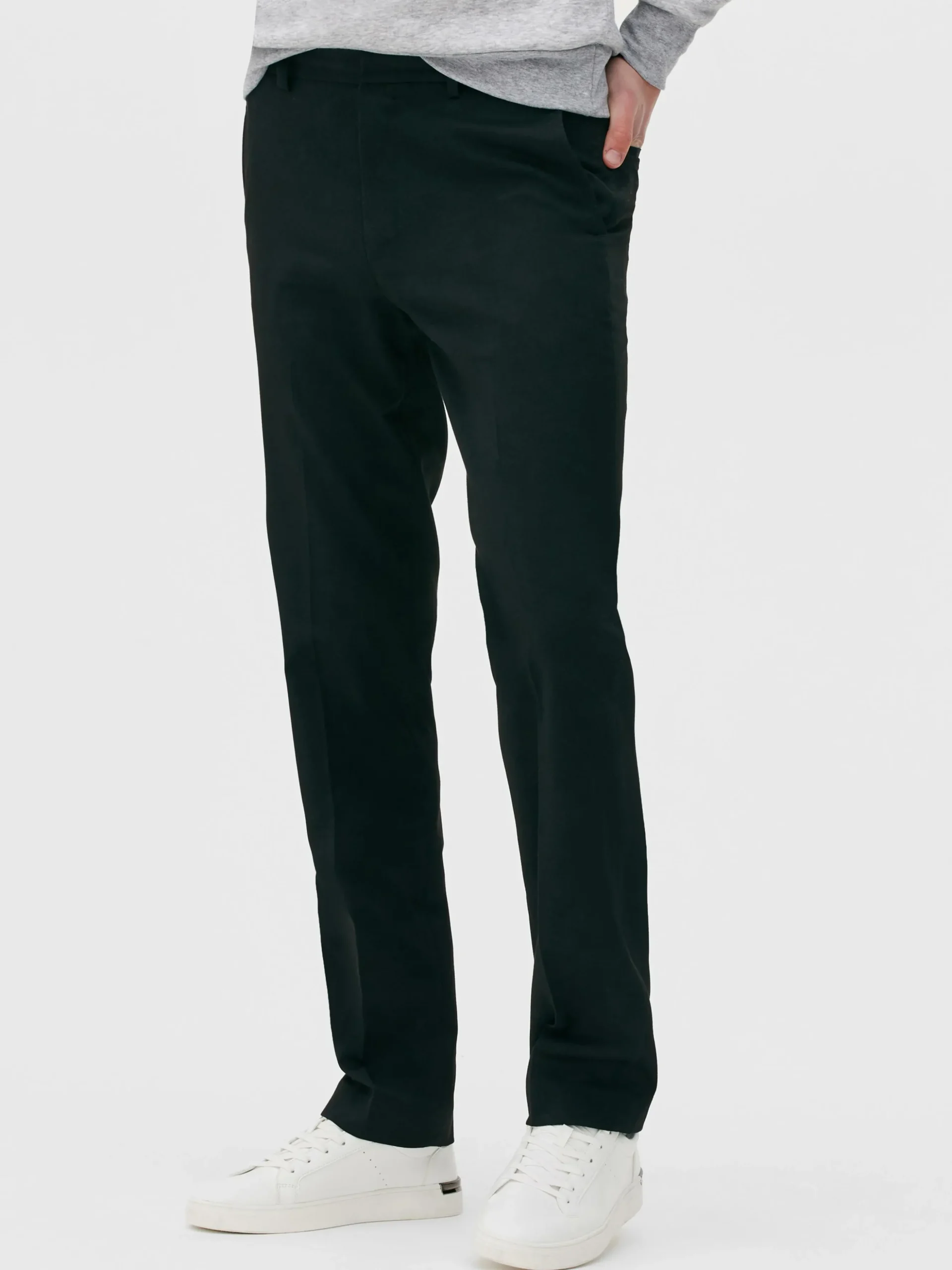 Pantalón De Sarga Recto