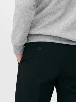 Pantalón De Sarga Recto
