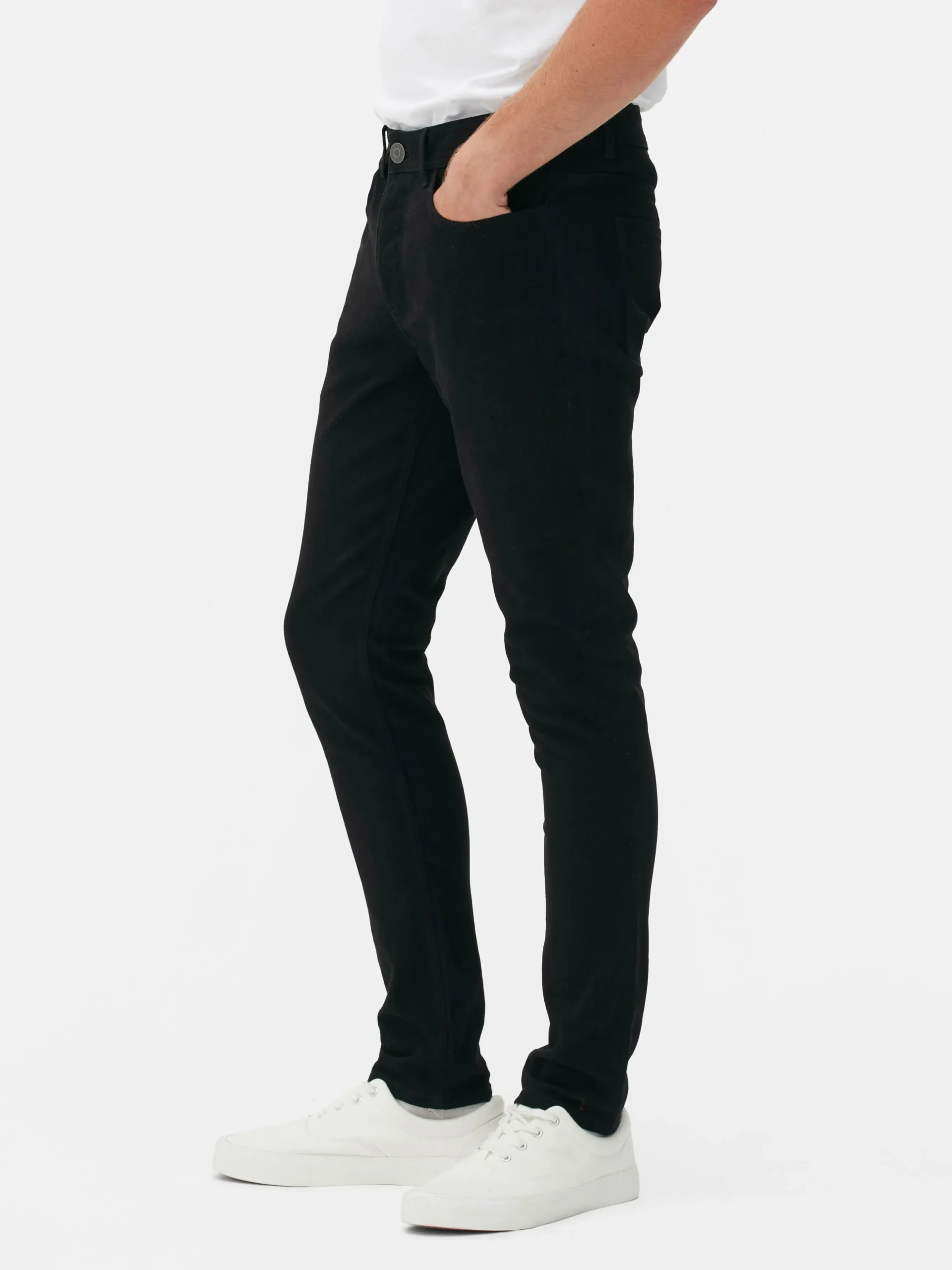 Pantalón Pitillo De Sarga