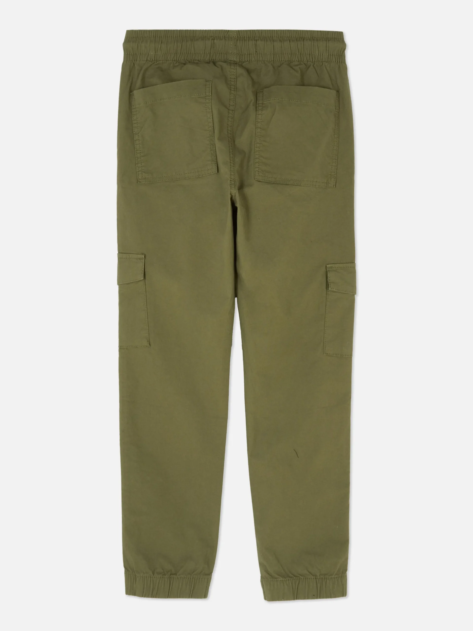 Pantalones Cargo Con Cordón De Ajuste