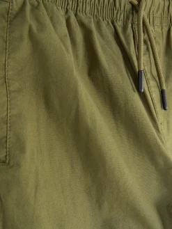 Pantalones Cargo Con Cordón De Ajuste