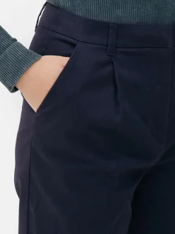 Pantalones Chinos Con Pernera Cónica